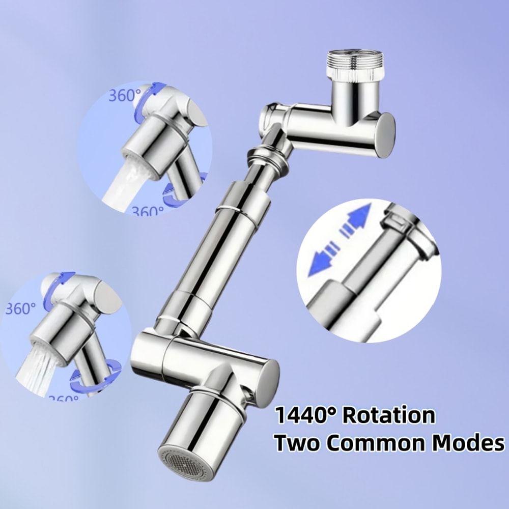 Universal Rotation Extender Faucet Aerator Splash Filter Kitchen Washbasin Faucets Bubbler Nozzle T 6