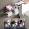 Modern Toilet Paper Holder, Aluminium Double Roll Tissue Holder, Mobile Phone Shelf, Storage Organizer for Bathroom