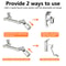 Swivel Faucet Extender Sink Aerator Scalable Splash Water Tap Extension For Kitchen Bathroom Univer 4