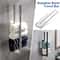 Stainless Steel Towel Rack No Drilling Towel Bar Selfadhesive Bathroom Holder Kitchen Towel Hand Ra