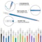Metallic Gel Pens Quick Dry Glitter Gel Markers For Cardstock Diary Drawing Marking Coloring DIY Ar 2