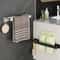 Stainless Steel Bathroom Towel Racks with Hooks, No Drill Wall Storage Organizer, Towel Holder for Bathroom Accessories