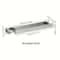 Stainless Steel Bathroom Towel Racks with Hooks, No Drill Wall Storage Organizer, Towel Holder for Bathroom Accessories