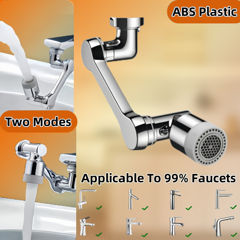 Plastic Universal Swivel Extension Faucet Aerator Water Faucet Bubbler Nozzle Kitchen Sink Tap Exte 3