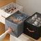 Shoe Organizer Bins, Large Capacity Foldable Storage Boxe, Shoe Dispenser with Handle for Easy Access and Neat Organizer