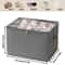 Shoe Organizer Bins, Large Capacity Foldable Storage Boxe, Shoe Dispenser with Handle for Easy Access and Neat Organizer