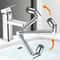 Retractable Universal Swivel Robotic Arm Faucet Extender For Kitchen Sink Water Flow Modes 2