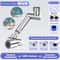 Retractable Universal Swivel Robotic Arm Faucet Extender For Kitchen Sink Water Flow Modes 6