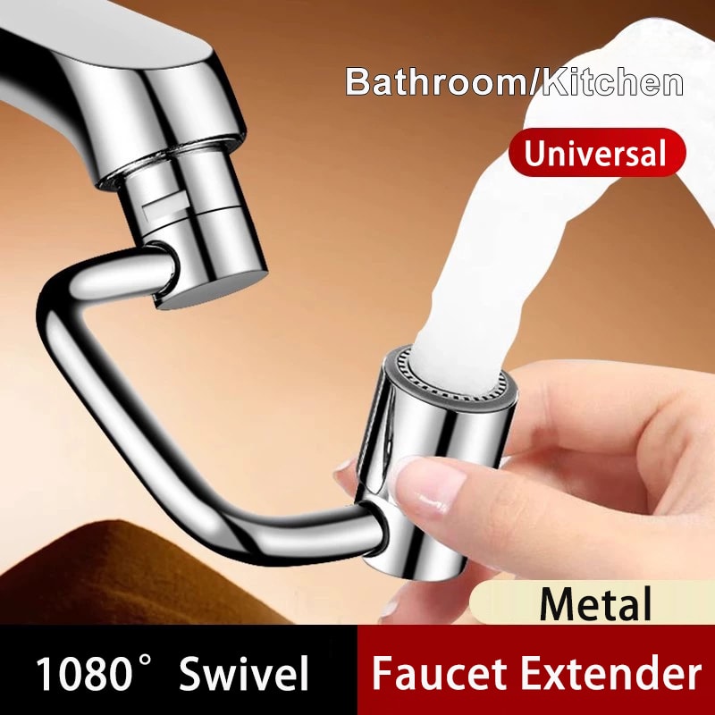 Rotatable Kitchen Faucet Aerator Antisplash Bubbler Head Nozzle Adapter Universal Bathroom Tap Exte 1