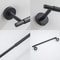 Bathroom Retractable Towel Bar Matte Black Stainless Steel Towel Rack Extended Drying Towel Hanging 5