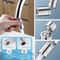 Kitchen Faucet Spray Head Filter Adjustable Rotary Splashback Tap Nozzle Kitchen Sink Faucet Aerato 3