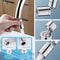 Kitchen Faucet Spray Head Filter Adjustable Rotary Splashback Tap Nozzle Kitchen Sink Faucet Aerato 3