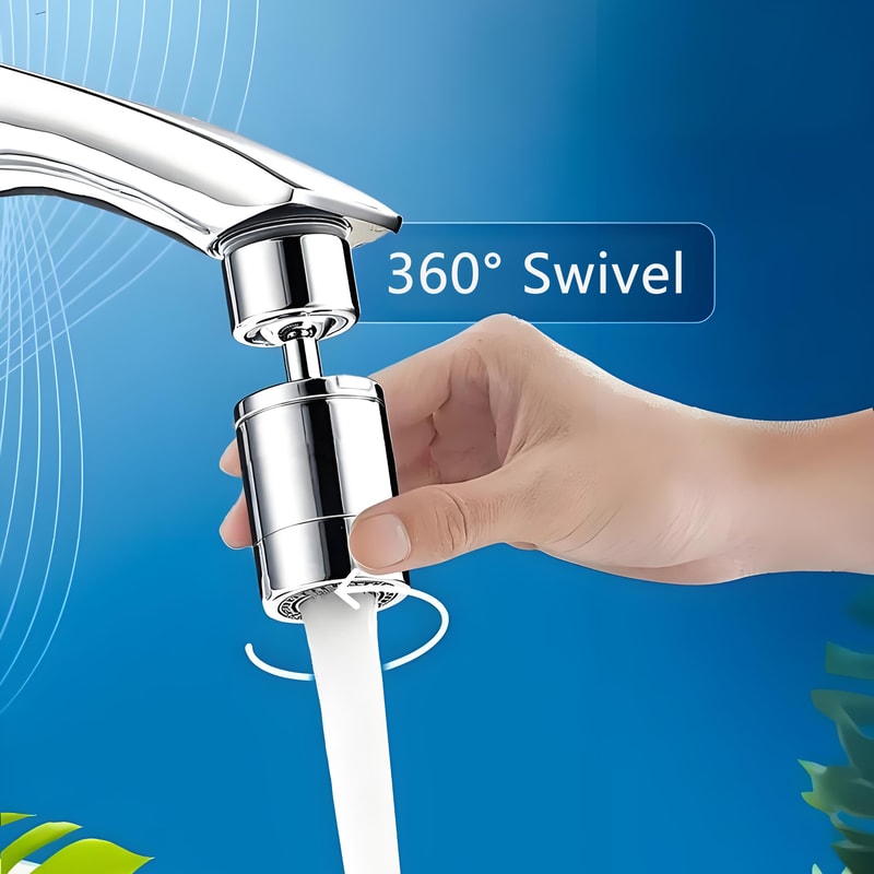 Kitchen Faucet Spray Head Filter Adjustable Rotary Splashback Tap Nozzle Kitchen Sink Faucet Aerato 0