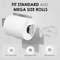 Stainless Steel Toilet Paper Holder, Adhesive Tissue Hanger, Waterproof Paper Towels Stand
