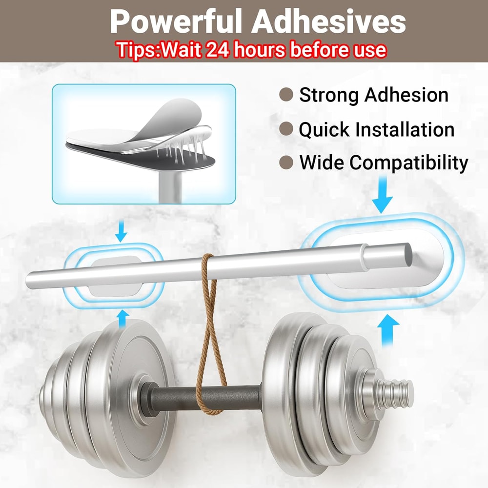Drillless Bathroom Towel Rack Stainless Bathroom Towel Hanger Retractable Adhesive Towel Holder Rai