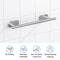 Wall Hanging Towel Holder, Stainless Steel Self Adhesive Towel Rack for Bathroom, Kitchen