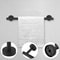 Matte Black Towel Bar Wall Mounted Stainless Steel Towel Holder Bathroom Towel Rack Modern Bath Acc