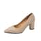 Elegant Pointed High Heel Shoes, Thin Heel Platform Work Pumps for Women