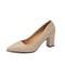 Elegant Pointed High Heel Shoes, Thin Heel Platform Work Pumps for Women