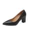 Elegant Pointed High Heel Shoes, Thin Heel Platform Work Pumps for Women