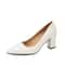 Elegant Pointed High Heel Shoes, Thin Heel Platform Work Pumps for Women