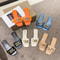 Women Slippers Summer Slippers Low Heel Womens Sandals Indoor Bathroom Outdoor Walk Fashion Show 2