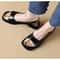 Summer Fashionable Versatile Women Shoes Fashion New Retro Square Head Women Shoes Thick Heel Open Toe Sandals Female