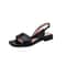 Summer Fashionable Versatile Women Shoes Fashion New Retro Square Head Women Shoes Thick Heel Open Toe Sandals Female
