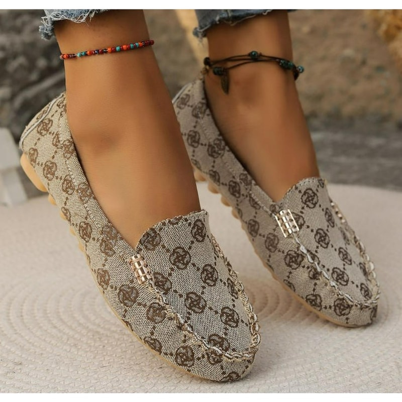 Spring Autumn Loafers, Women's Casual Flat Shoes, Non-slip Soft Sports Loafer Fashion