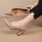 High Heels Dress Shoes for Women, Pointed Shallow Mouth, Thick Heel Fashion Style