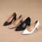 High Heels Dress Shoes for Women, Pointed Shallow Mouth, Thick Heel Fashion Style