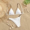 Sexy Bikini Set High Waist Golden Printed Women Swimwear Push Up Bikinis Swimsuit Female