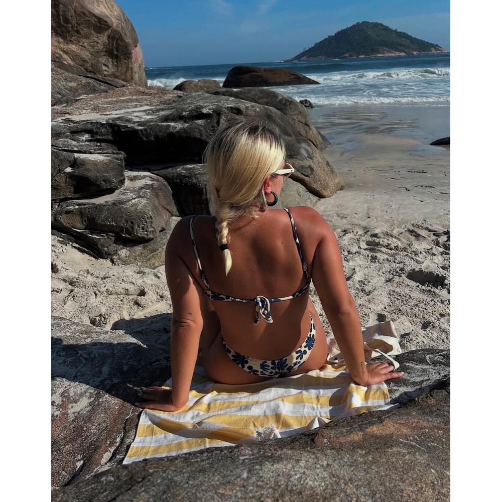 Sexy Bikini Set High Waist Printed Women Swimwear Push Up Bikinis Swimsuit 3