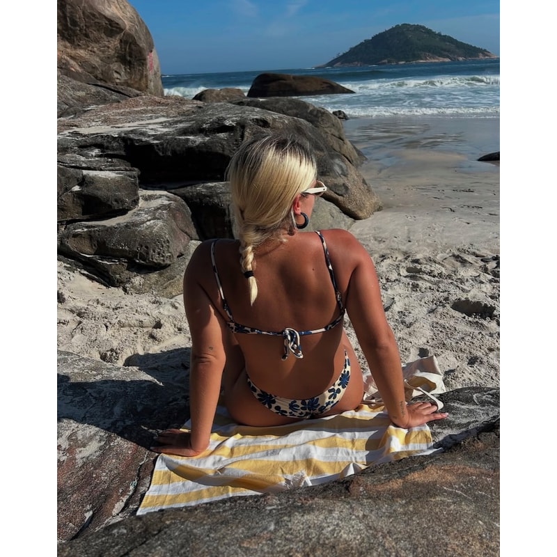 Sexy Bikini Set High Waist Printed Women Swimwear Push Up Bikinis Swimsuit 3