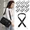 Fashion Black Nylon Shoulder Bag Strap Adjustable Detachable Belt For Messenger Bags Handbag Replac 3