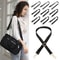 Fashion Black Nylon Shoulder Bag Strap Adjustable Detachable Belt For Messenger Bags Handbag Replac 3