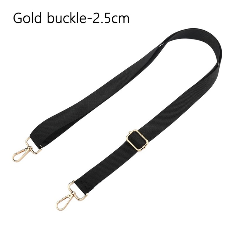 Fashion Black Nylon Shoulder Bag Strap Adjustable Detachable Belt For Messenger Bags Handbag Replac 6