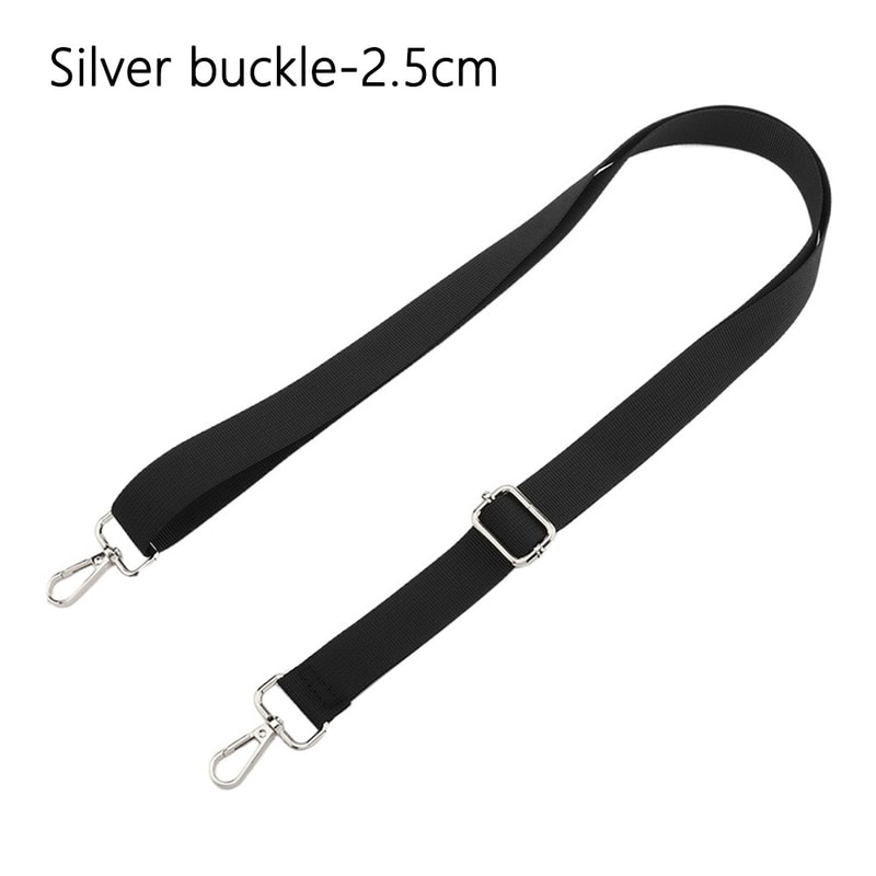Fashion Black Nylon Shoulder Bag Strap Adjustable Detachable Belt For Messenger Bags Handbag Replac 7