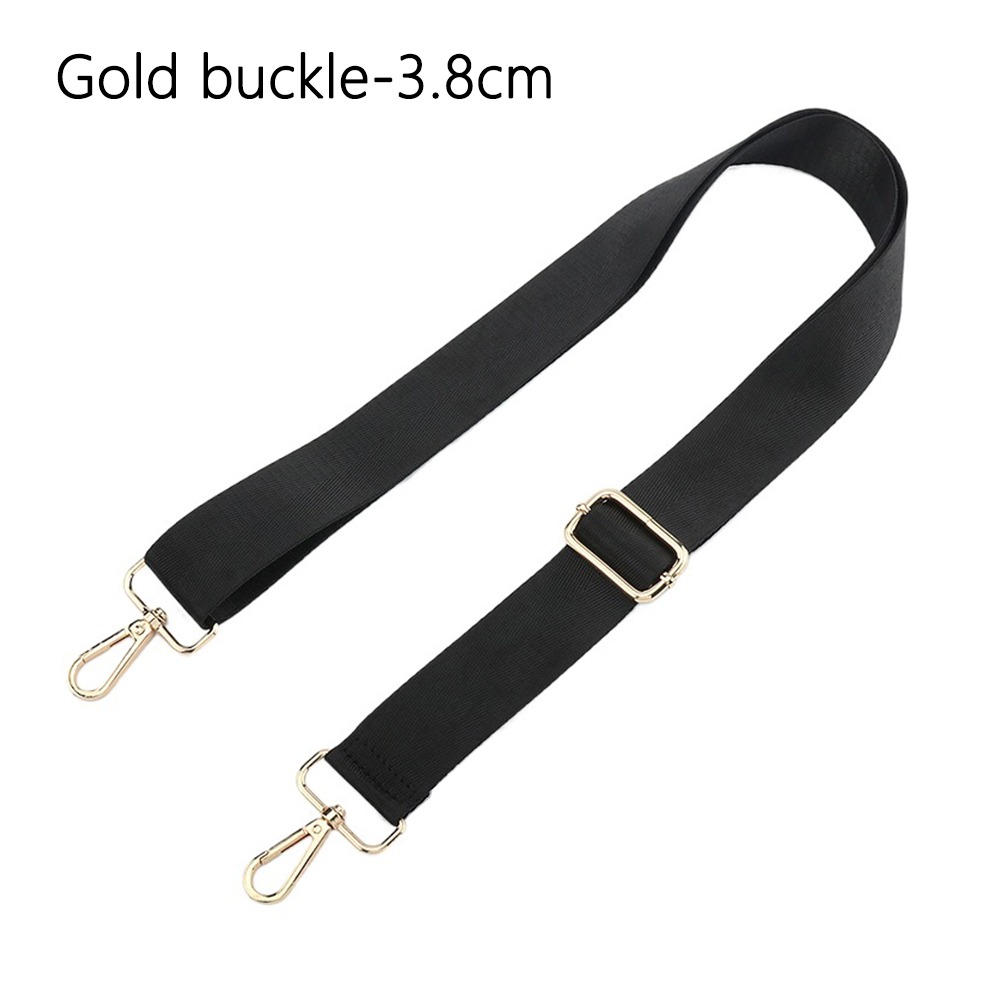Fashion Black Nylon Shoulder Bag Strap Adjustable Detachable Belt For Messenger Bags Handbag Replac 12
