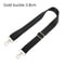 Fashion Black Nylon Shoulder Bag Strap Adjustable Detachable Belt For Messenger Bags Handbag Replac 12