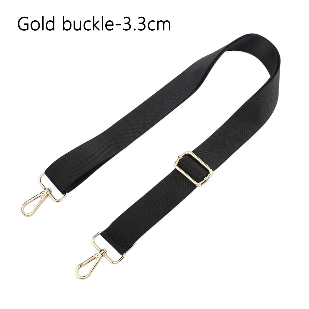 Fashion Black Nylon Shoulder Bag Strap Adjustable Detachable Belt For Messenger Bags Handbag Replac 11