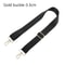 Fashion Black Nylon Shoulder Bag Strap Adjustable Detachable Belt For Messenger Bags Handbag Replac 11