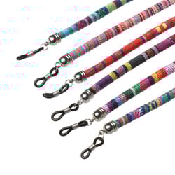 colorful acrylic beads glasses chain, reading glasses cord holder, anti-lost rope for eyewear accessories