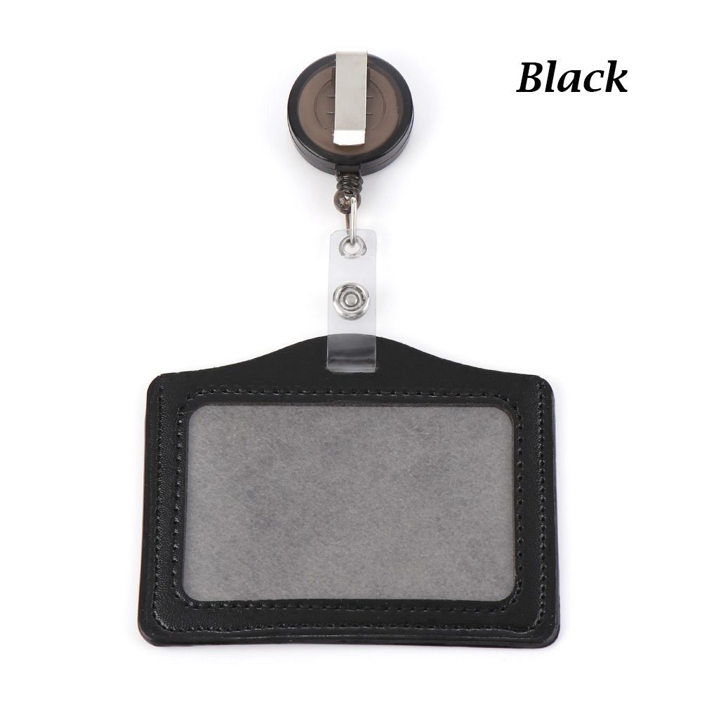 Unisex Work Card Holders With Lanyard PU Bank Card Name Credit Card Holders Card Bus ID Holders Identity Badge With Neck Strap