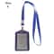 Unisex Work Card Holders With Lanyard PU Bank Card Name Credit Card Holders Card Bus ID Holders Identity Badge With Neck Strap