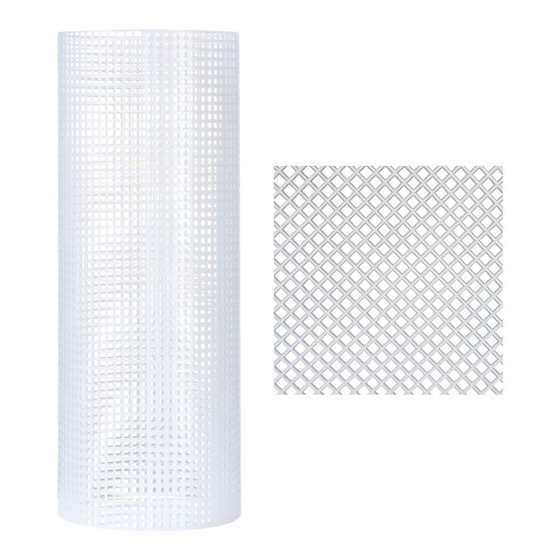 Handmade Plastic Mesh Cloth For Bag Rug Thread Hook DIY Handcraft Latch Hook Bags 9