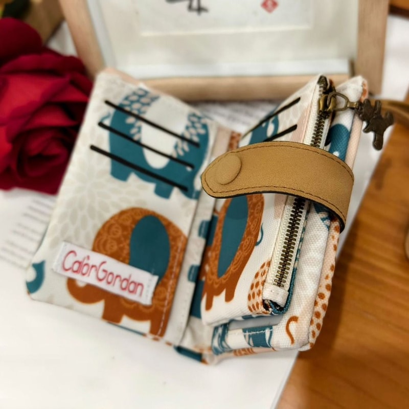 Women Cute Zipper Hasp Short Wallet PU Leather Coin Purse Money Bag With ID Card Holder Frosted Pri 0