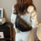 Half Moon Womens Chest Bag Waterproof Oxford Cloth Large Capacity Running Belt Bag 3