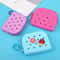 Soft Silicone Mini Holes Wallet Zipper Coin Purses, Card Holder, Money Bag for Women and Girls