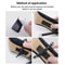Convenient Anti-Loose Adjustable Detachable Fashion Leather Fixed Shoes Strap for Women, High Heels Shoelaces